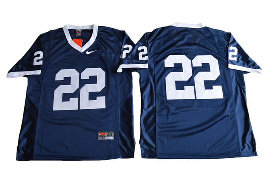 Men's Penn State Nittany Lions Retired Player #22 John Cappelletti College Football Throwback Jersey Navy Without nam