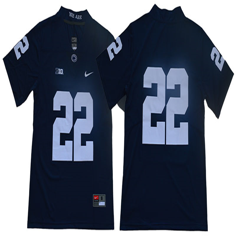 Men's Penn State Nittany Lions Retired Player #22 John Cappelletti Nike Navy College Game Football Jersey