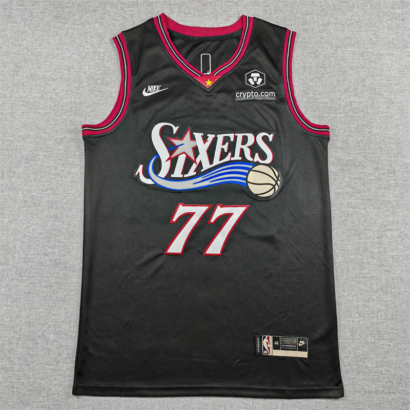 Men's Philadelphia 76ers   #77 V. J. Edgecombe