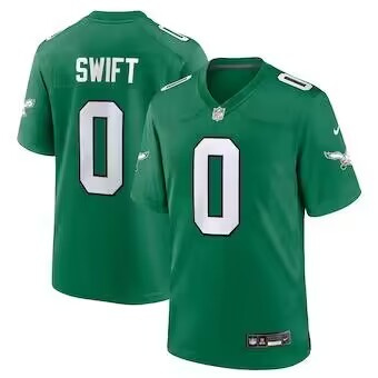 Men's Philadelphia Eagles #0 Men's Philadelphia Eagles #11 AJ Brown Green 2023 Vapor Limited Throwback Jersey Green 2023 Vapor Limited Throwback Jersey