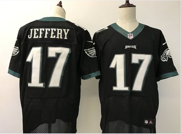 Men's Philadelphia Eagles #17 Alshon Jeffery Black Alternate Stitched NFL Nike Elite Jersey.png