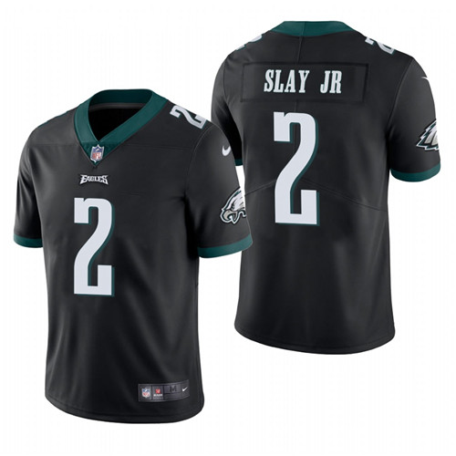 Men's Philadelphia Eagles #2 Darius Slay Jr. Black Vapor Limited Jersey