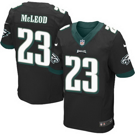 Men's Philadelphia Eagles #23 Rodney McLeod NEW Black Alternate Nike Elite Jersey
