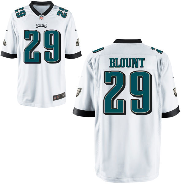 Men's Philadelphia Eagles #29 LeGarrette Blount Nike White Elite Jersey