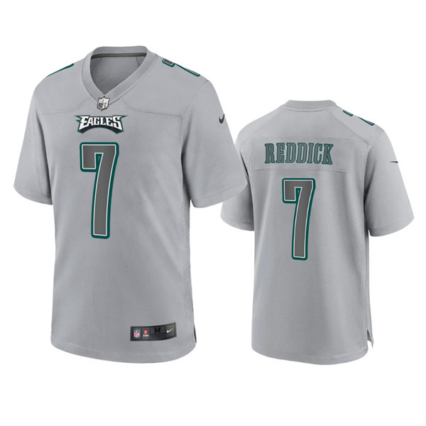 Men's Philadelphia Eagles #7 Haason Reddick Nike Atmosphere Fashion Game Jersey - Gray