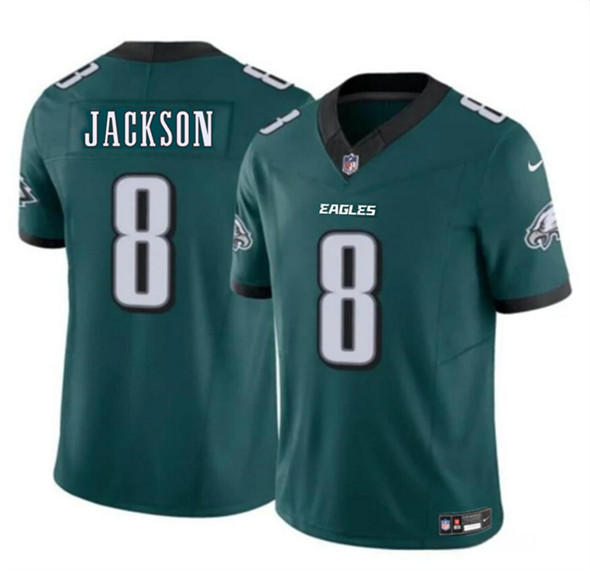 Men's Philadelphia Eagles #8 Adoree' Jackson Green 2024 New F.U.S.E. Vapor Untouchable Limited Football Stitched Jersey