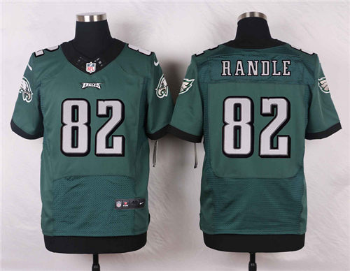 Men's Philadelphia Eagles #82 Rueben Randle Green Team Color NFL Nike Elite Jersey