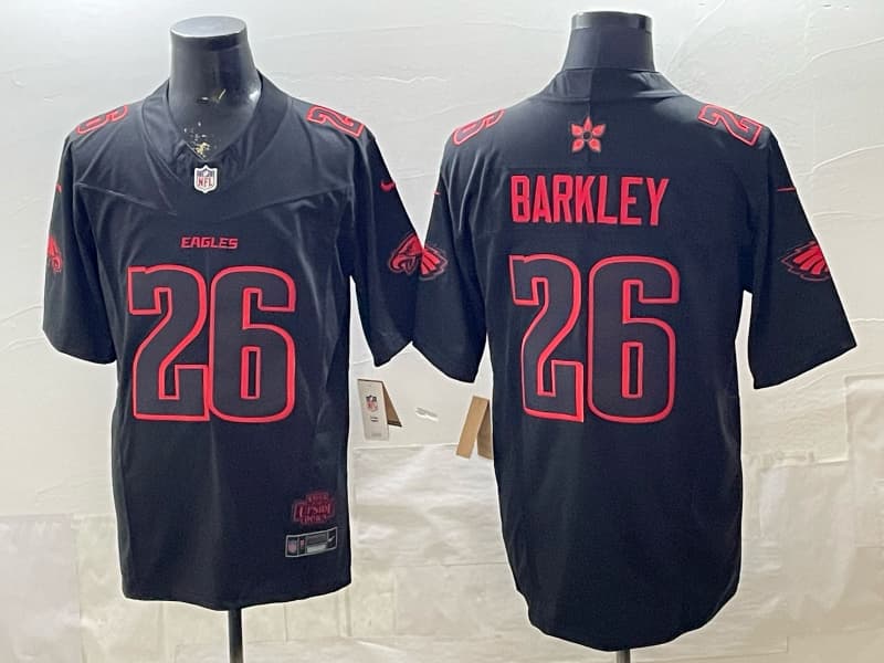 Men's Philadelphia Eagles  Vapor Limited Jersey - All Stitched Saquon Barkley 26