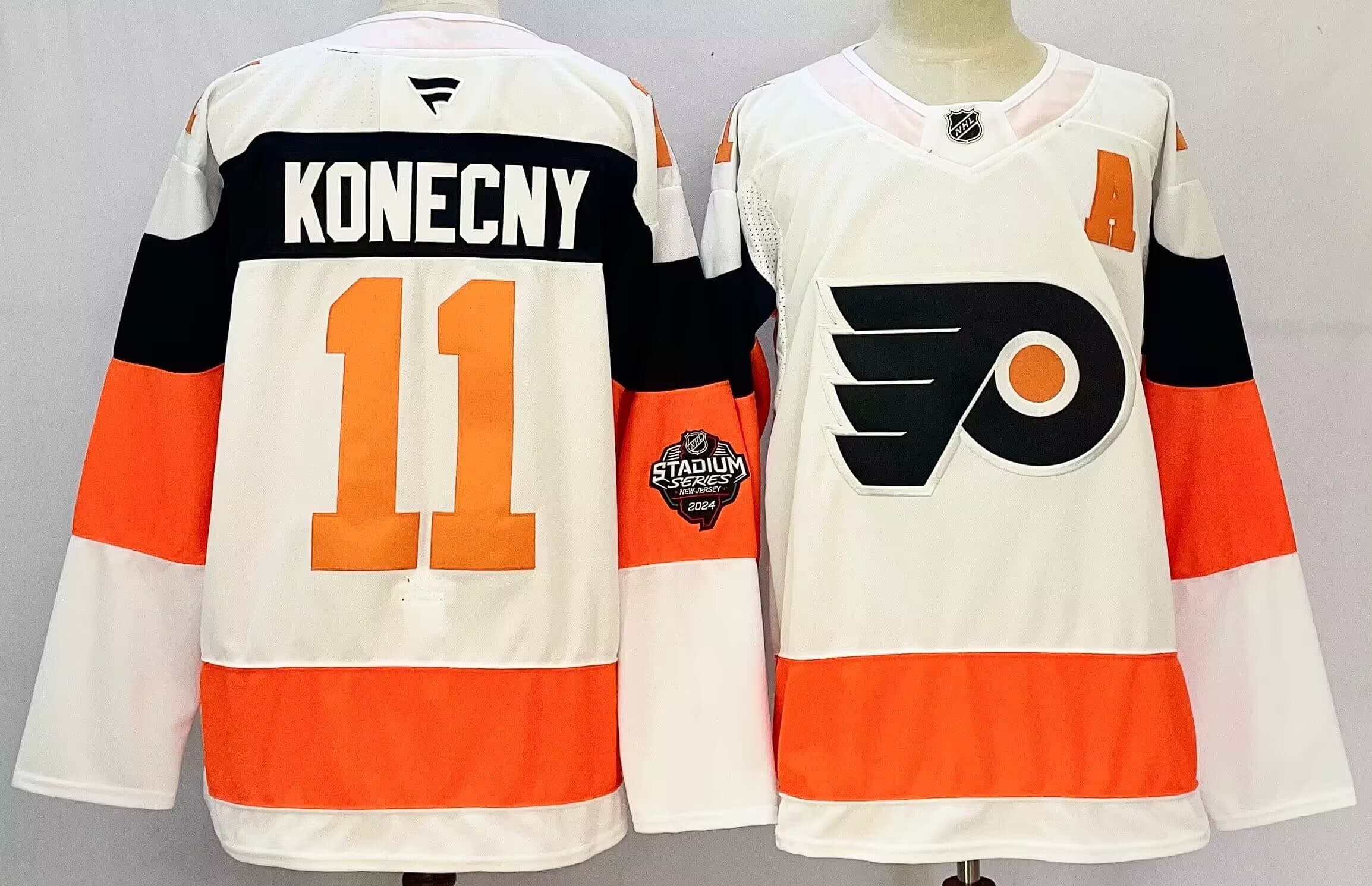 Men's Philadelphia Flyers #11  Travis Konecny  2025  Stitched Jersey