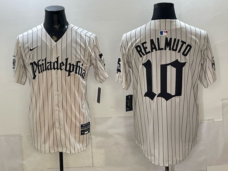 Men's Philadelphia Phillies  10 realmuto  Nike  Player Jersey