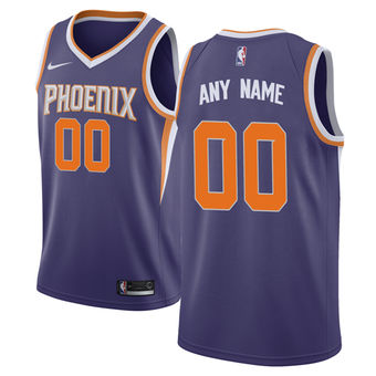 Men's Phoenix Suns Nike Purple Custom Jersey