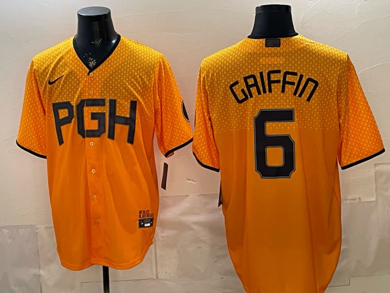 Men's Pittsburgh Pirates 2026 City Connect Vapor Premier Limited Jersey - All  Stitched 6 griffin