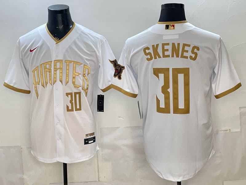Men's Pittsburgh Pirates 2026 City Connect Vapor Premier Limited Jersey - All Stitched   SKENES 30