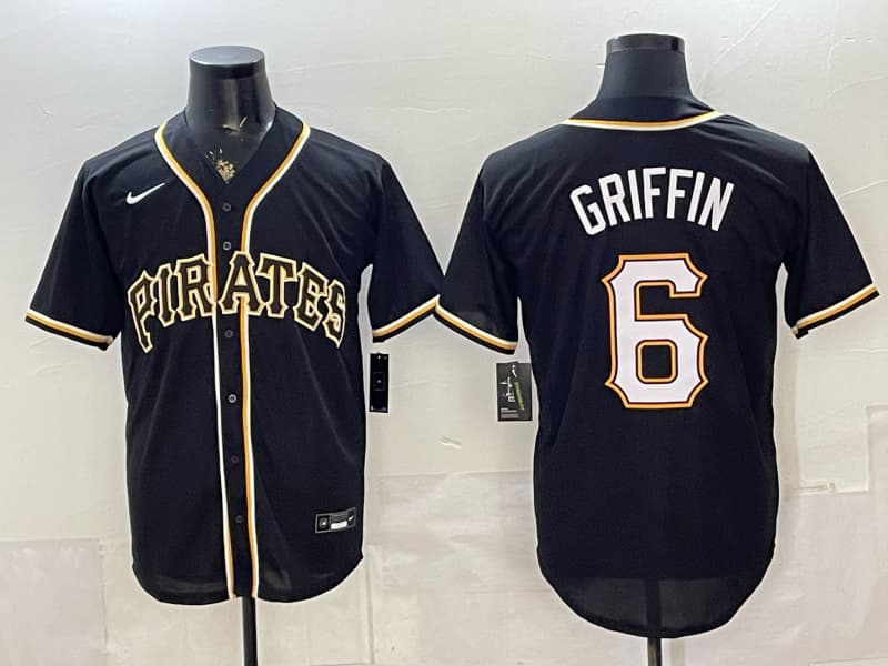 Men's Pittsburgh Pirates 2026 City Connect Vapor Premier Limited Jersey - All Stitched 6  griffin