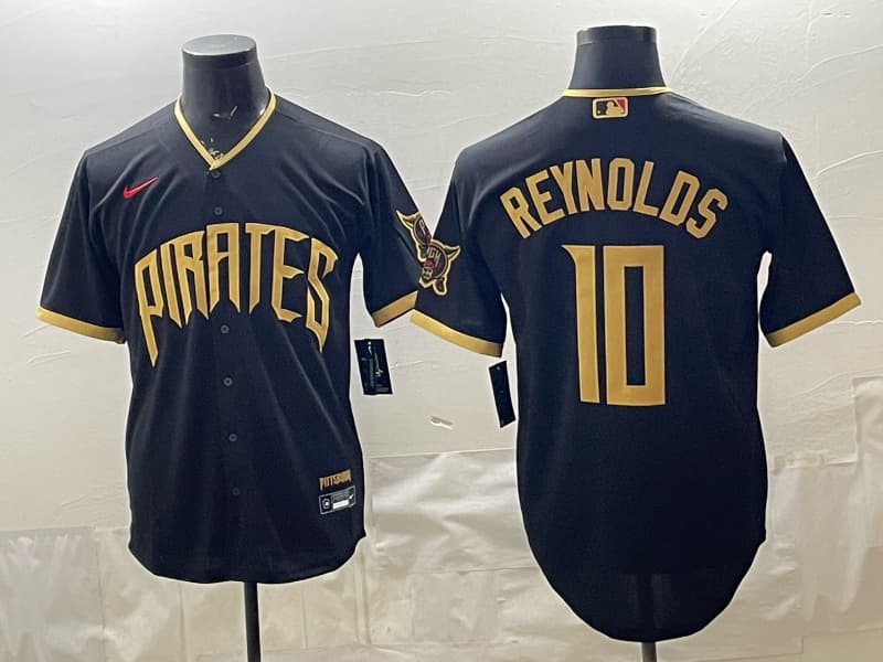 Men's Pittsburgh Pirates 2026 City Connect Vapor Premier Limited Jersey - All Stitched Bryan Reynolds 10