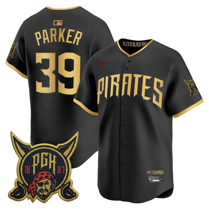 Men's Pittsburgh Pirates 2026 City Connect Vapor Premier Limited Jersey - All Stitched Dave Parker 39