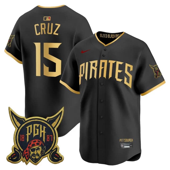 Men's Pittsburgh Pirates 2026 City Connect Vapor Premier Limited Jersey - All Stitched Oneil Cruz 15