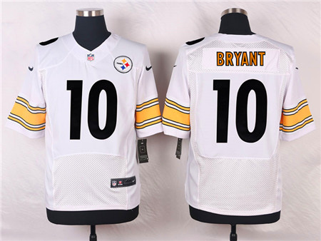 Men's Pittsburgh Steelers #10 Martavis Bryant White Road Nike Elite Jersey