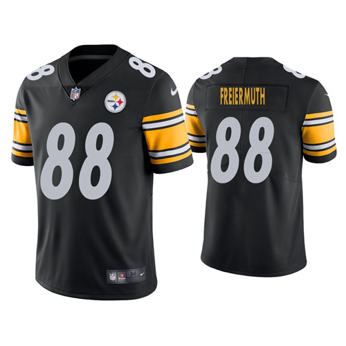 Men's Pittsburgh Steelers #88 Pat Freiermuth Vapor Limited Black Jersey