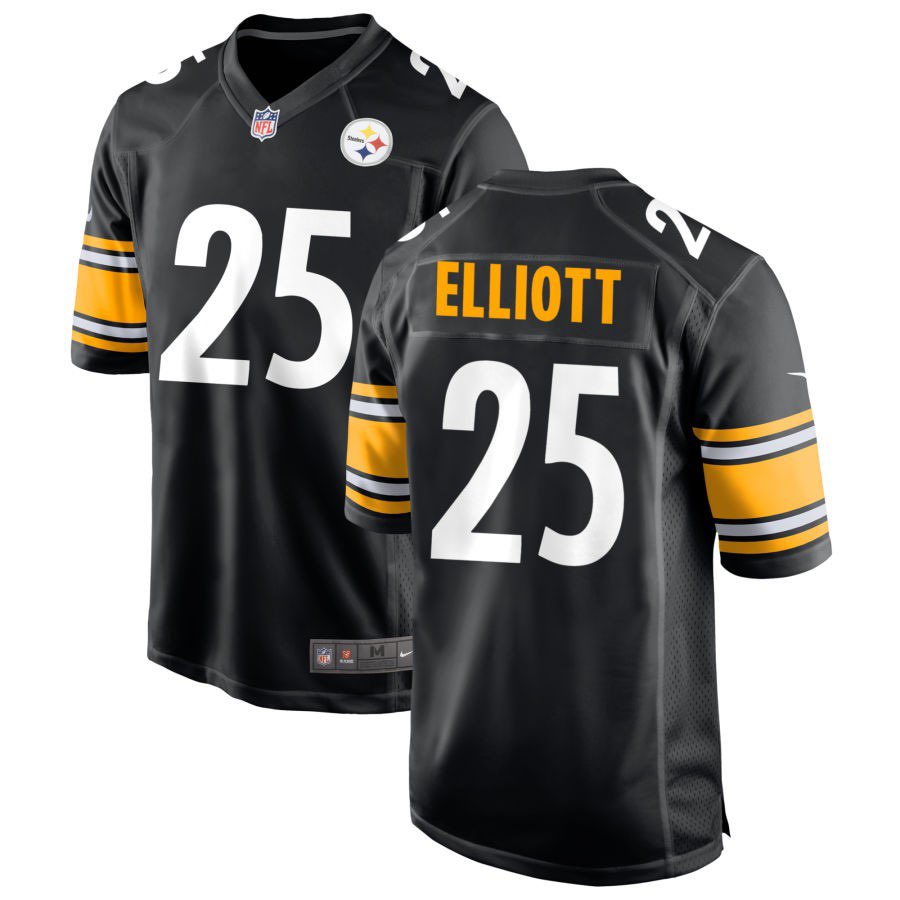 Men's Pittsburgh Steelers ???25 DeShon Elliott Black Vapor Untouchable Limited Stitched Jersey