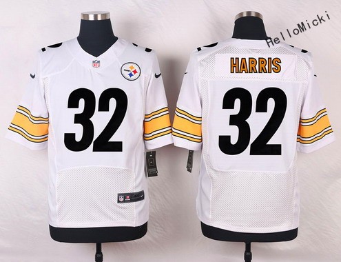 Men's Pittsburgh Steelers Retired Players #32 franco harris white elite jersey