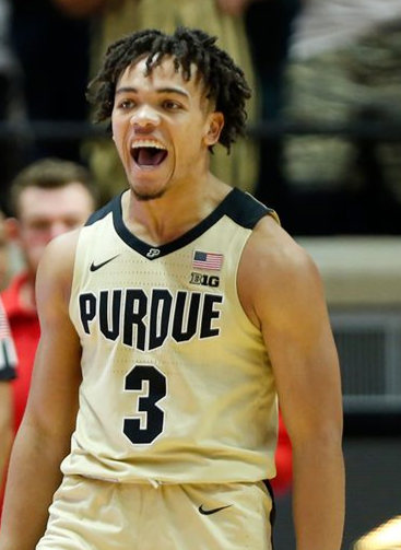 Men's Purdue Boilermakers Custom Nike Yellow College Game Basketball Jersey