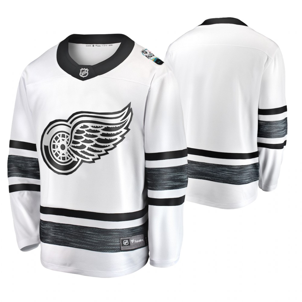 Men's Red Wings White 2019 NHL All-Star Jersey