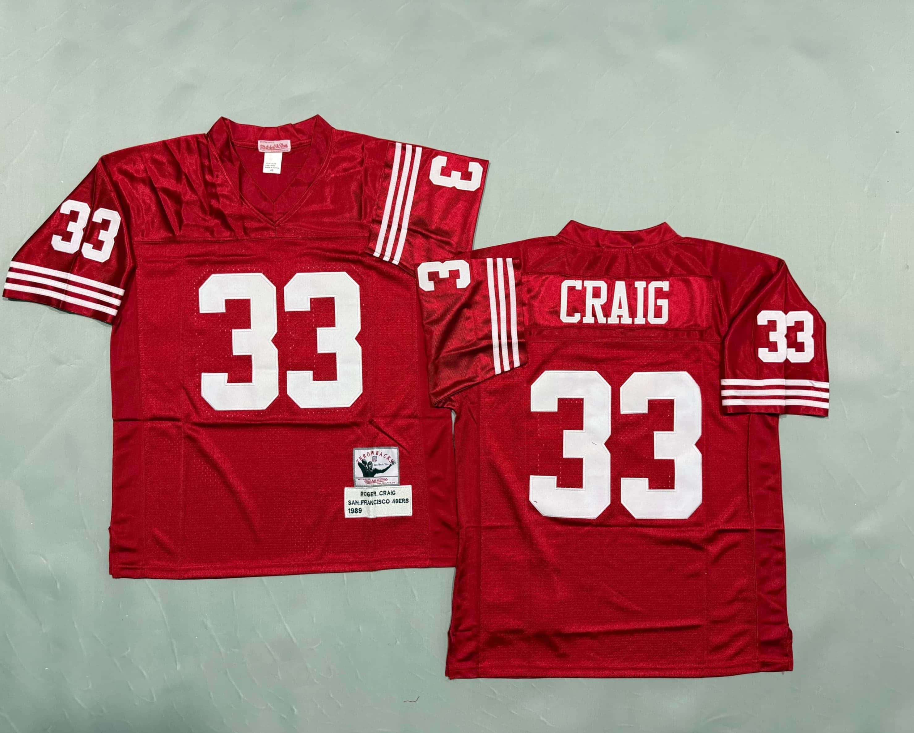 Men's Roger Craig Scarlet San Francisco   49ers