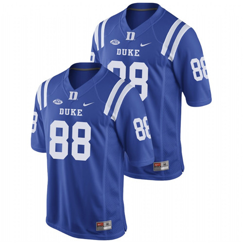 Men's Royal Duke Blue Devils Jake Marwede Replica Game Football Jersey