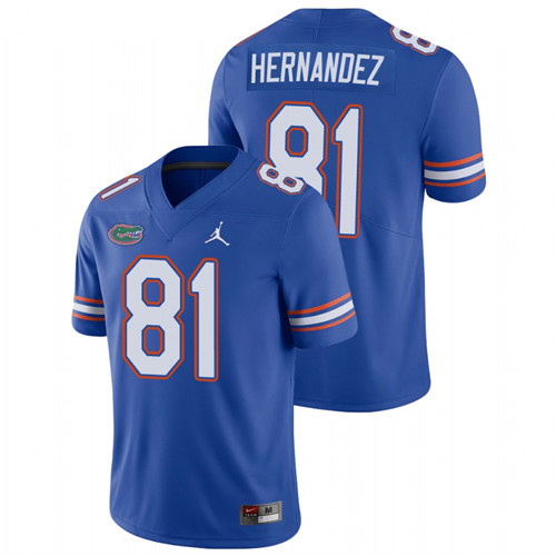 Men's Royal Florida Gators Aaron Hernandez Limited Football Jersey