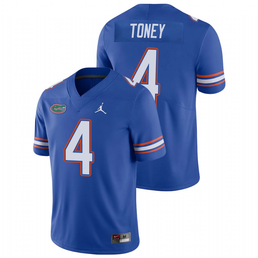Men's Royal Florida Gators Kadarius Toney Limited Football Jersey