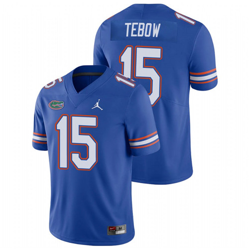 Men's Royal Florida Gators Tim Tebow Limited Football Jersey