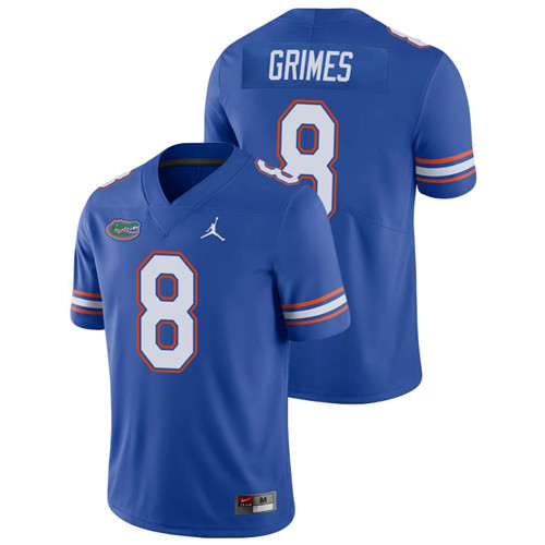 Men's Royal Florida Gators Trevon Grimes Limited Football Jersey