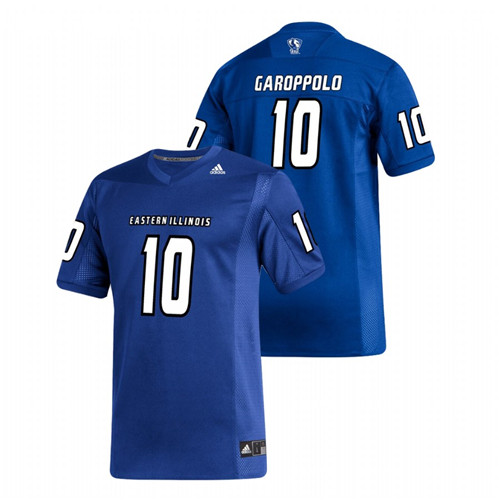 Men's Royal Jimmy Garoppolo Eastern Illinois Panthers Alumni Football Replica Jersey