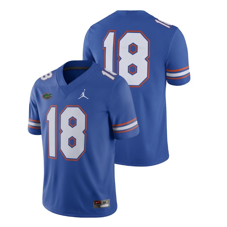Men's Royal Jordan Brand College Football Florida Gators 2018 Game Jersey