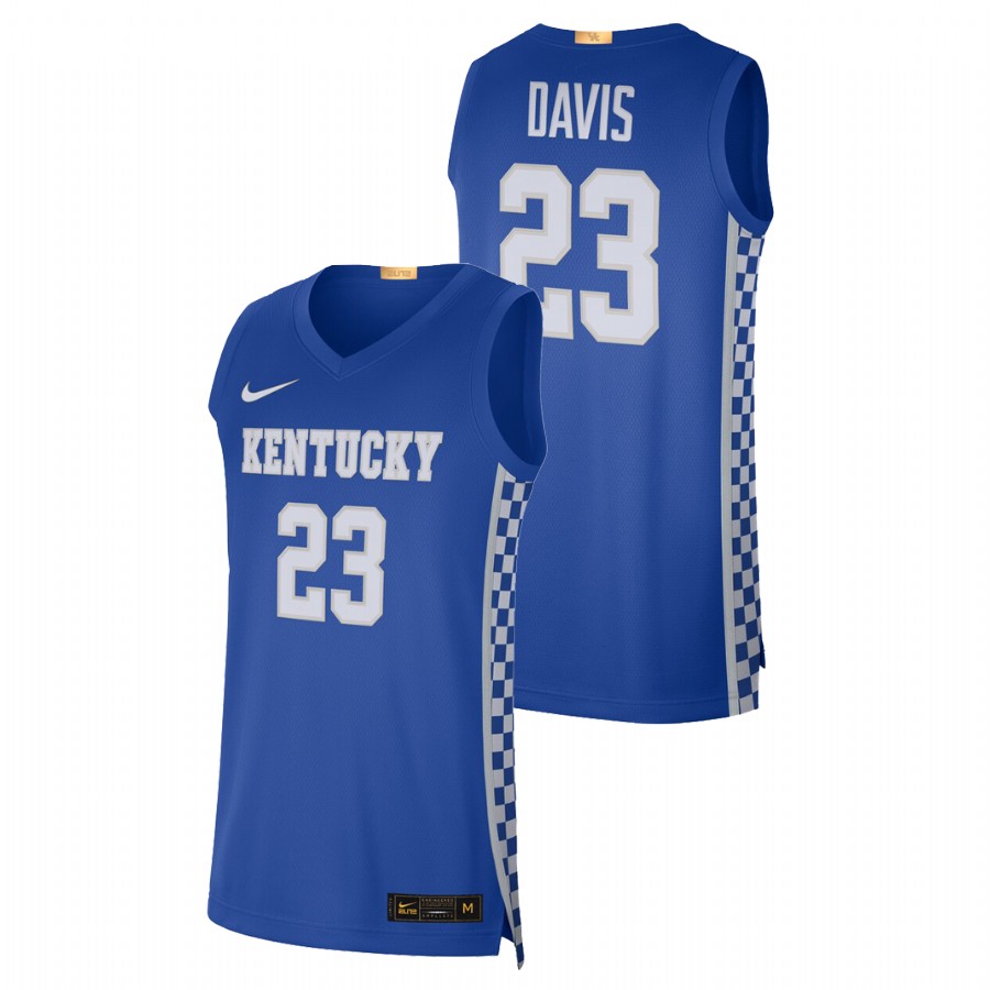 Men's Royal Kentucky Wildcats Anthony Davis Alumni Limited Basketball Jersey