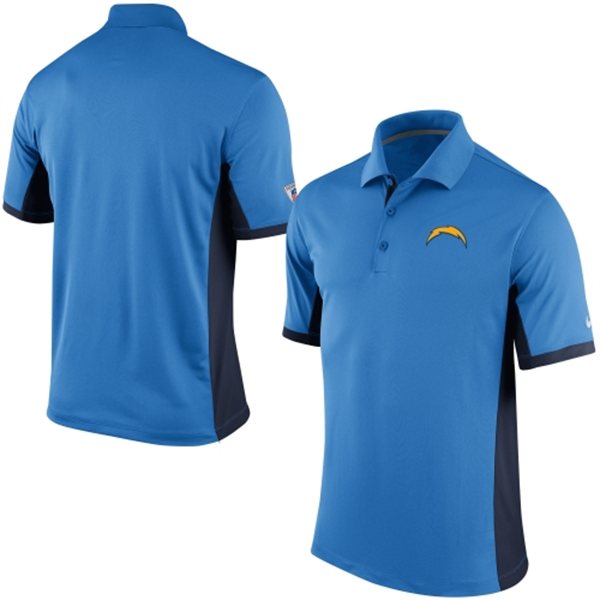 Men's San Diego Chargers Nike Powder Blue Team Issue Performance Polo