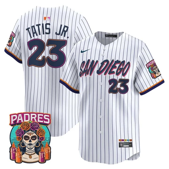 Men's San Diego Padres 2026 City Connect Vapor Premier Limited Jersey - All Stitched Fernando Tatis Jr.     23