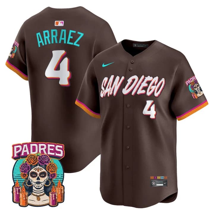 Men's San Diego Padres 2026 City Connect Vapor Premier Limited Jersey - All Stitched Luis Arraez4