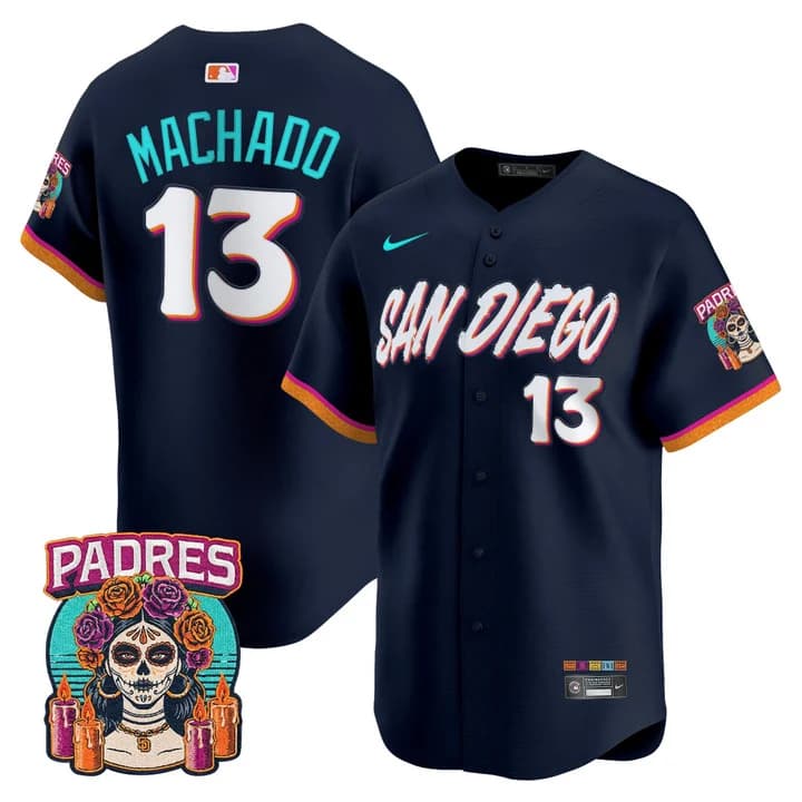 Men's San Diego Padres 2026 City Connect Vapor Premier Limited Jersey - All Stitched Manny Machado 13