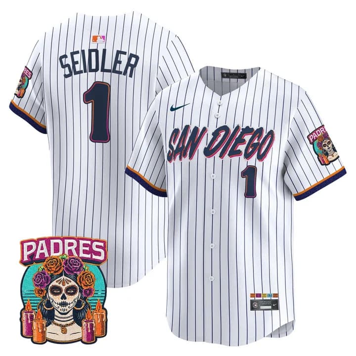 Men's San Diego Padres 2026 City Connect Vapor Premier Limited Jersey - All Stitched Peter Seidler     1