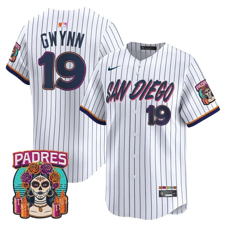 Men's San Diego Padres 2026 City Connect Vapor Premier Limited Jersey - All Stitched Tony Gwynn     19
