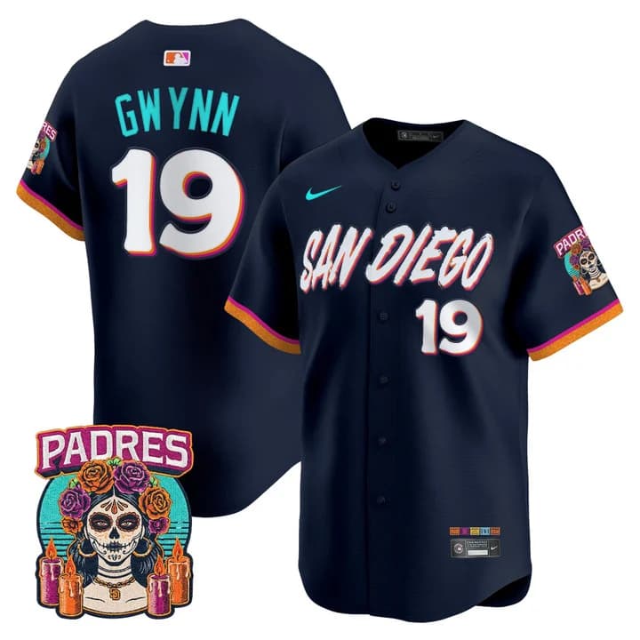 Men's San Diego Padres 2026 City Connect Vapor Premier Limited Jersey - All Stitched Tony Gwynn 19