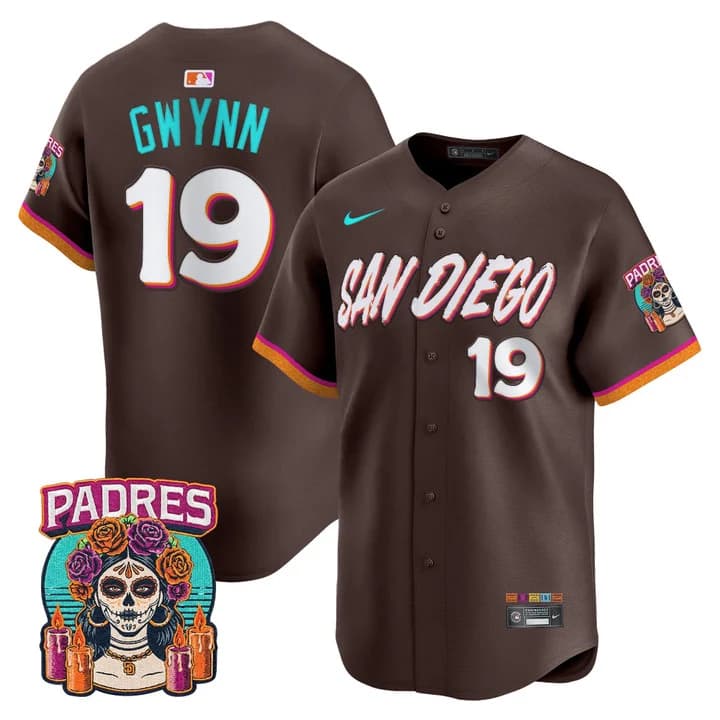 Men's San Diego Padres 2026 City Connect Vapor Premier Limited Jersey - All Stitched Tony Gwynn19