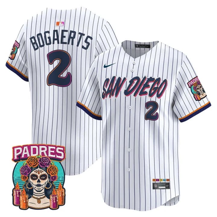 Men's San Diego Padres 2026 City Connect Vapor Premier Limited Jersey - All Stitched Xander Bogaerts    2