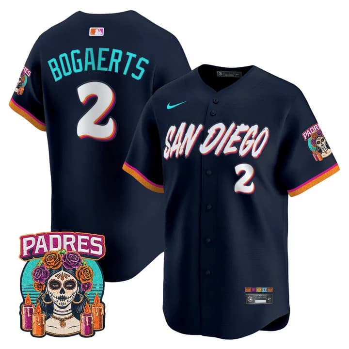 Men's San Diego Padres 2026 City Connect Vapor Premier Limited Jersey - All Stitched Xander Bogaerts 2