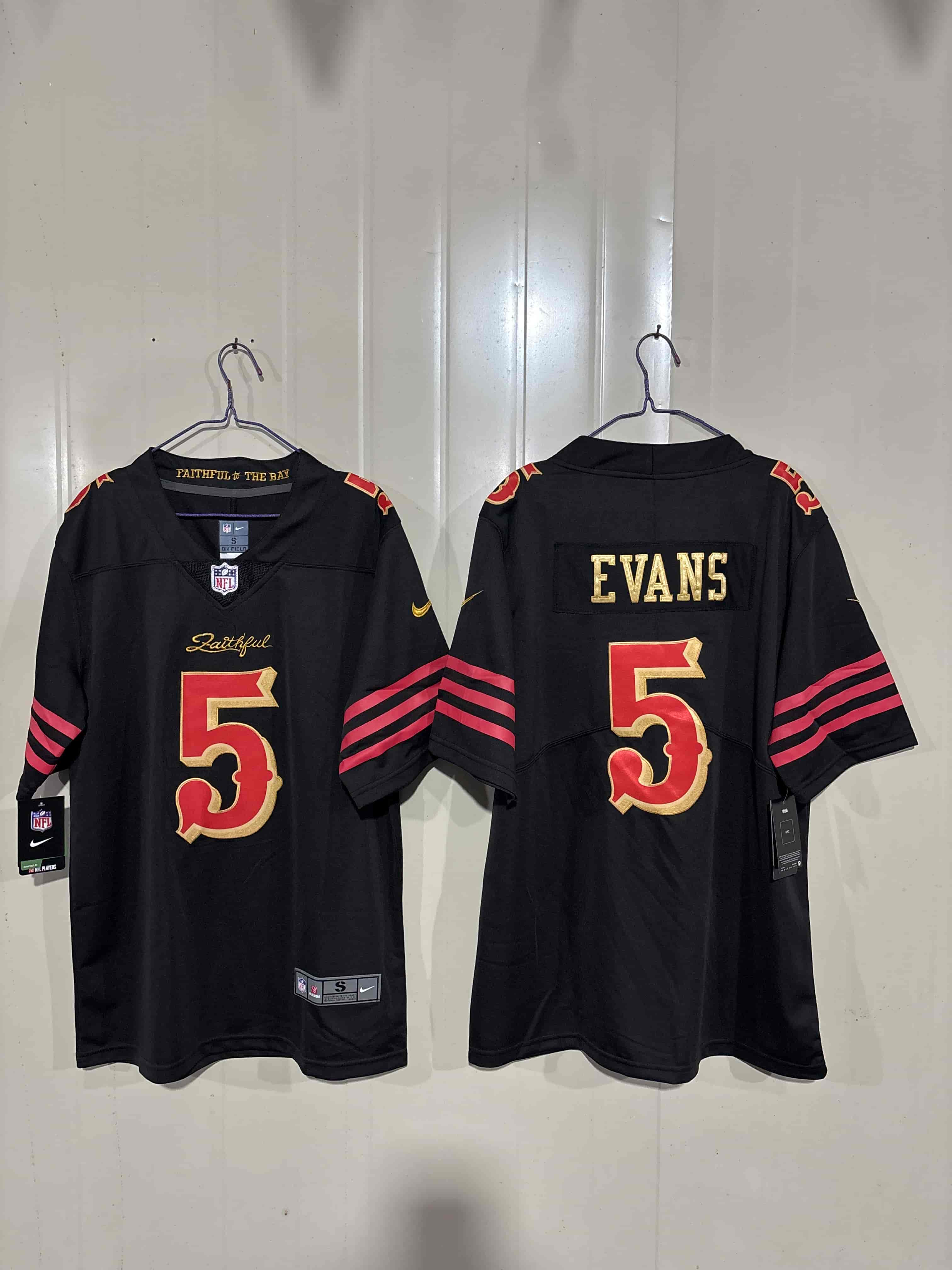 Men's San Francisco  49ers 5 evans