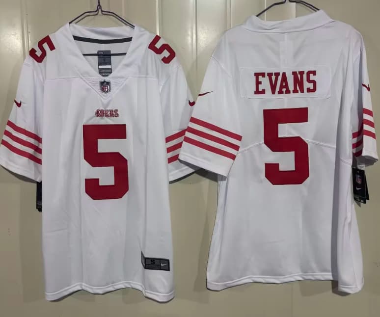 Men's San Francisco 49ers   5  evans