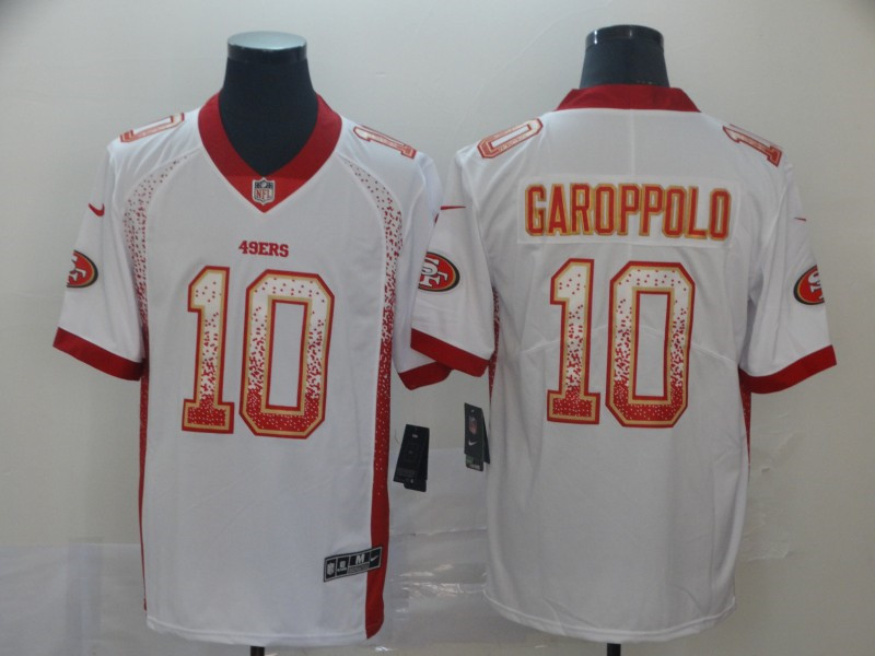 Men's San Francisco 49ers #10 Jimmy Garoppolo Nike Drift Fashion Color Rush Limited Jersey