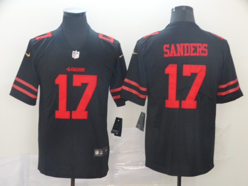 Men's San Francisco 49ers #17 Emmanuel Sanders Nike White Vapor Limited Player Jersey